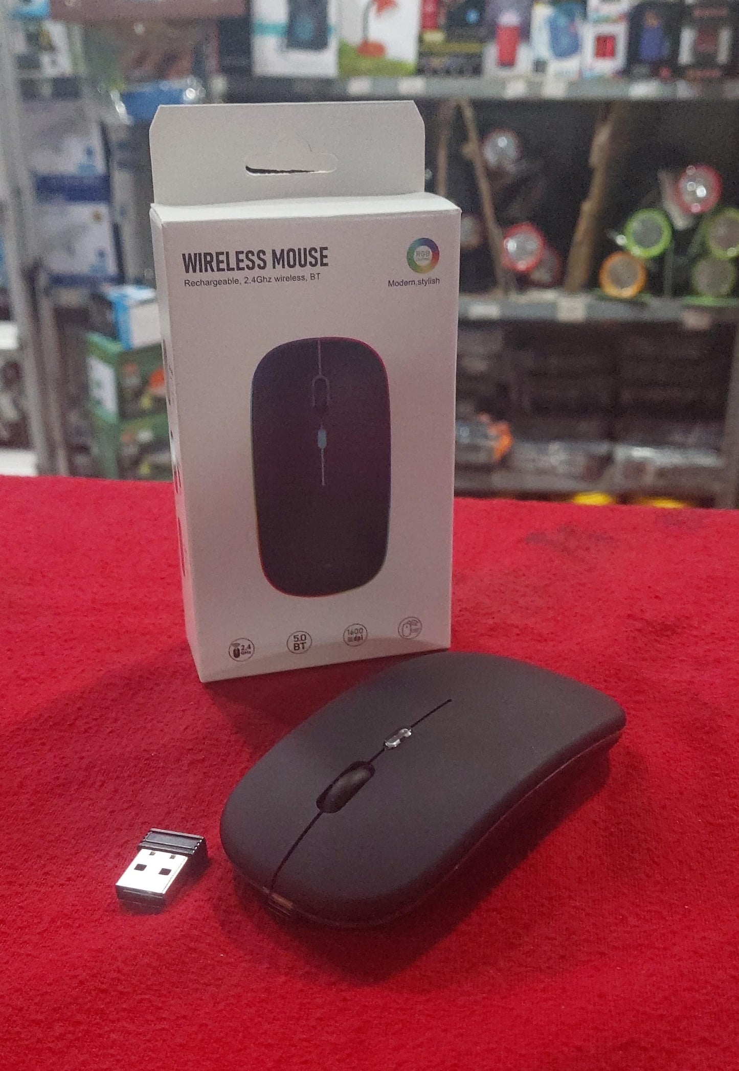 Mouse inalambrico recargable- Cod : 03