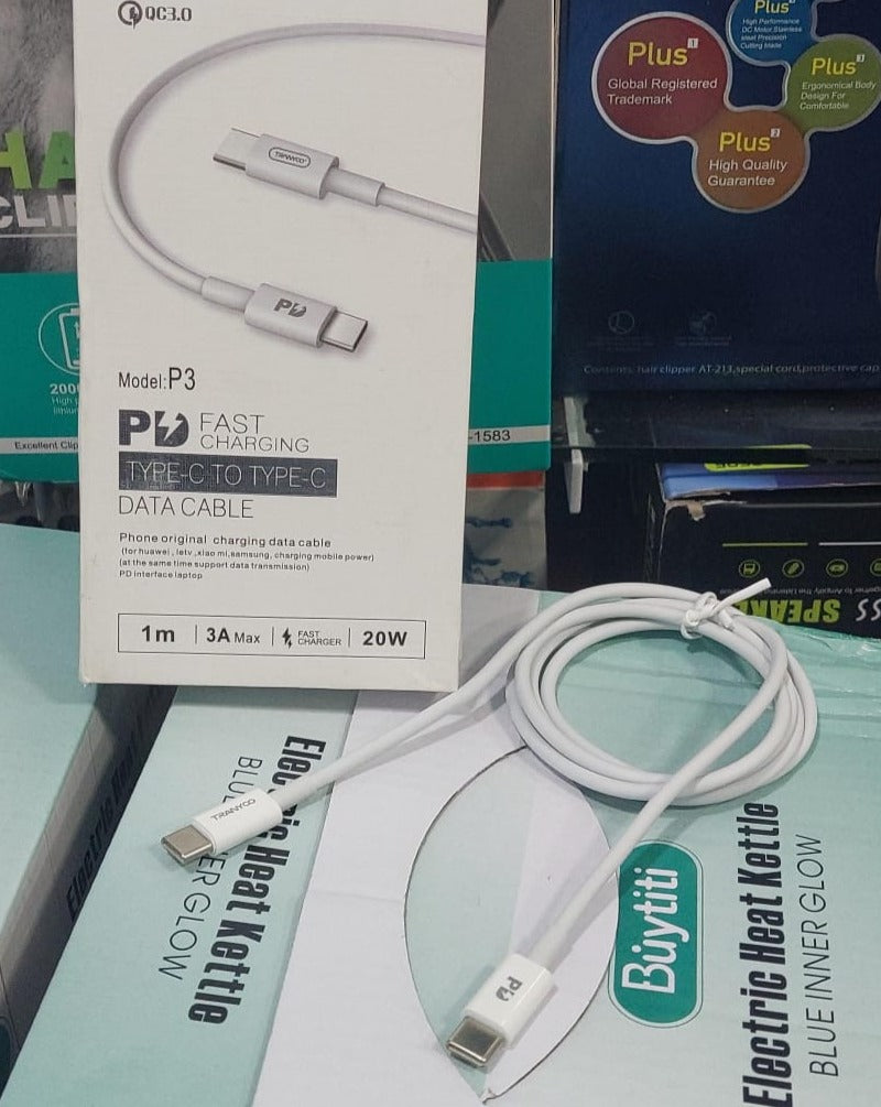 Cable tipo C a C 20W - Cod : 02