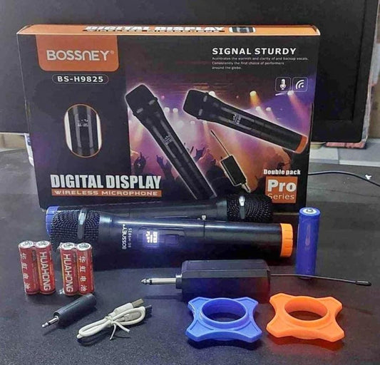 Microfonos inalambricos x 2 - COD:1573 - Cod : 03,01