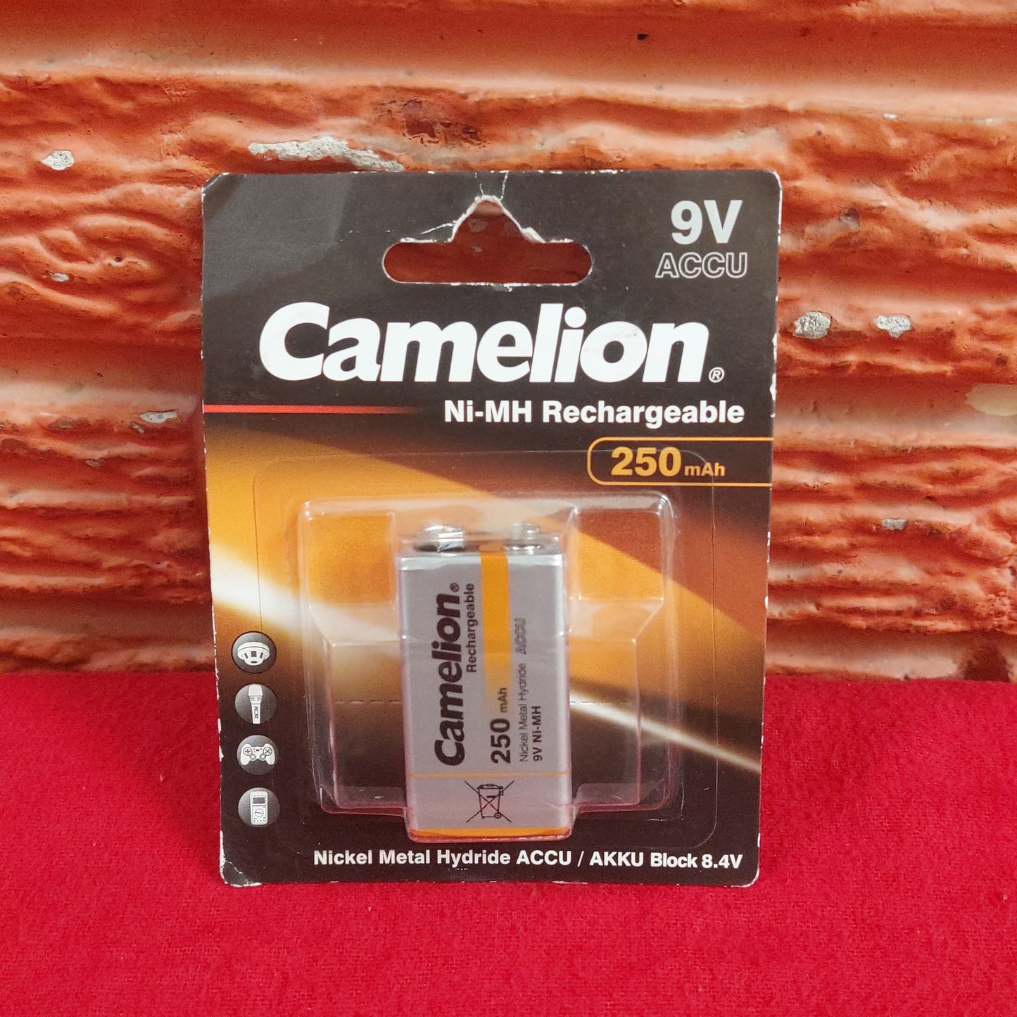 Pilas 9V recargable - Cod : 03