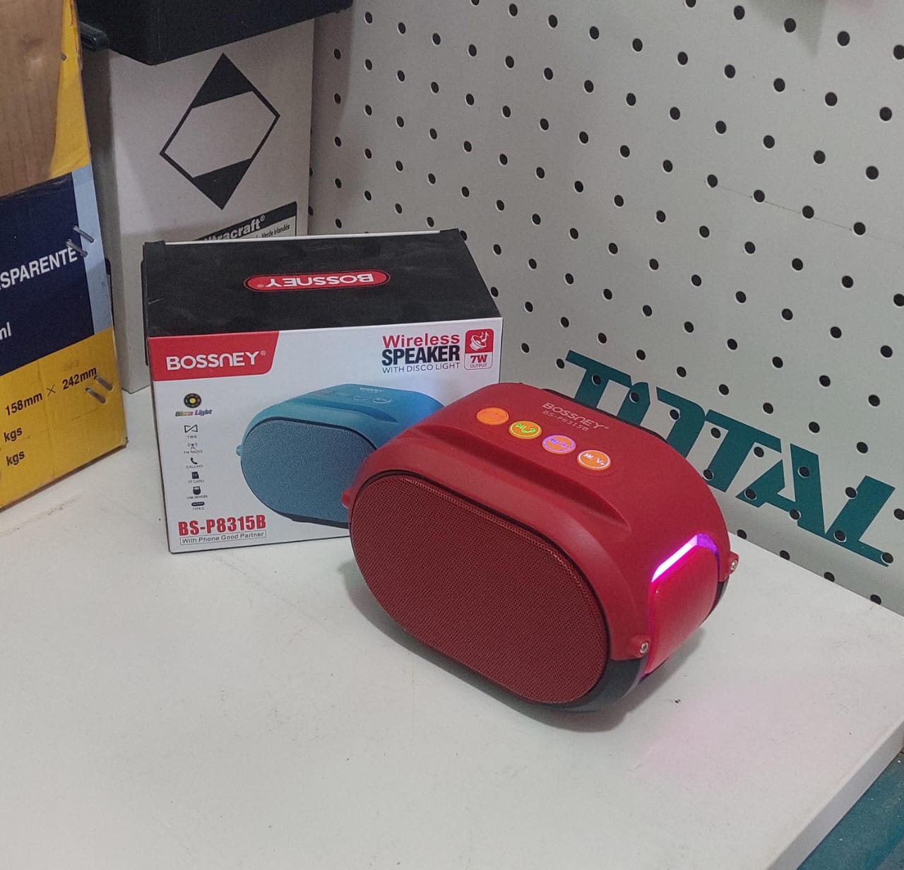 Parlante Bluetooth 15 cm x 10 cm Cod : 05