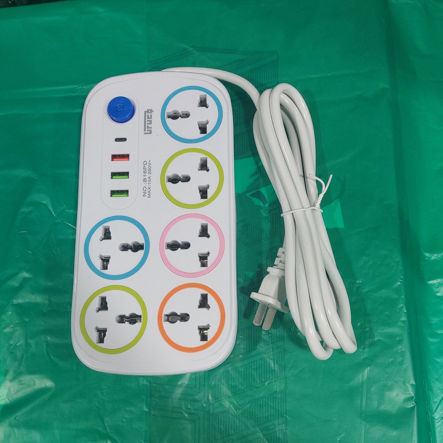 Extensión 6 tomas Cod : 02