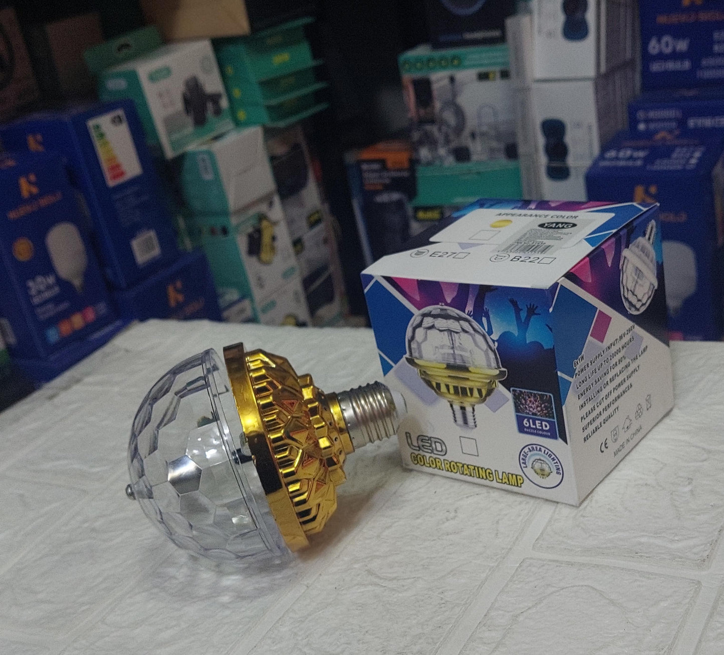 Foco luces sikodelicas - COD : 01