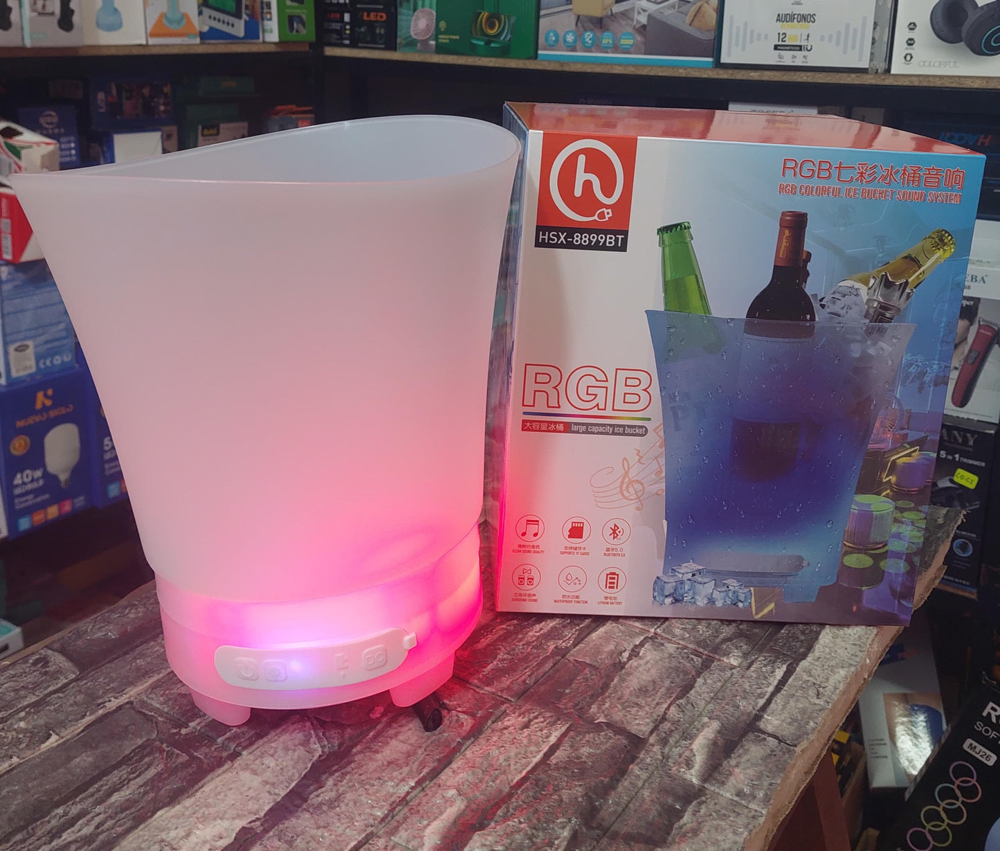 Parlante Bluetooth hielera - COD : 01