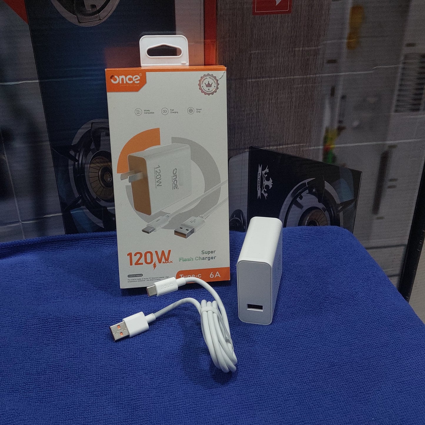 Cargador tipo C 120W - Cod : 02