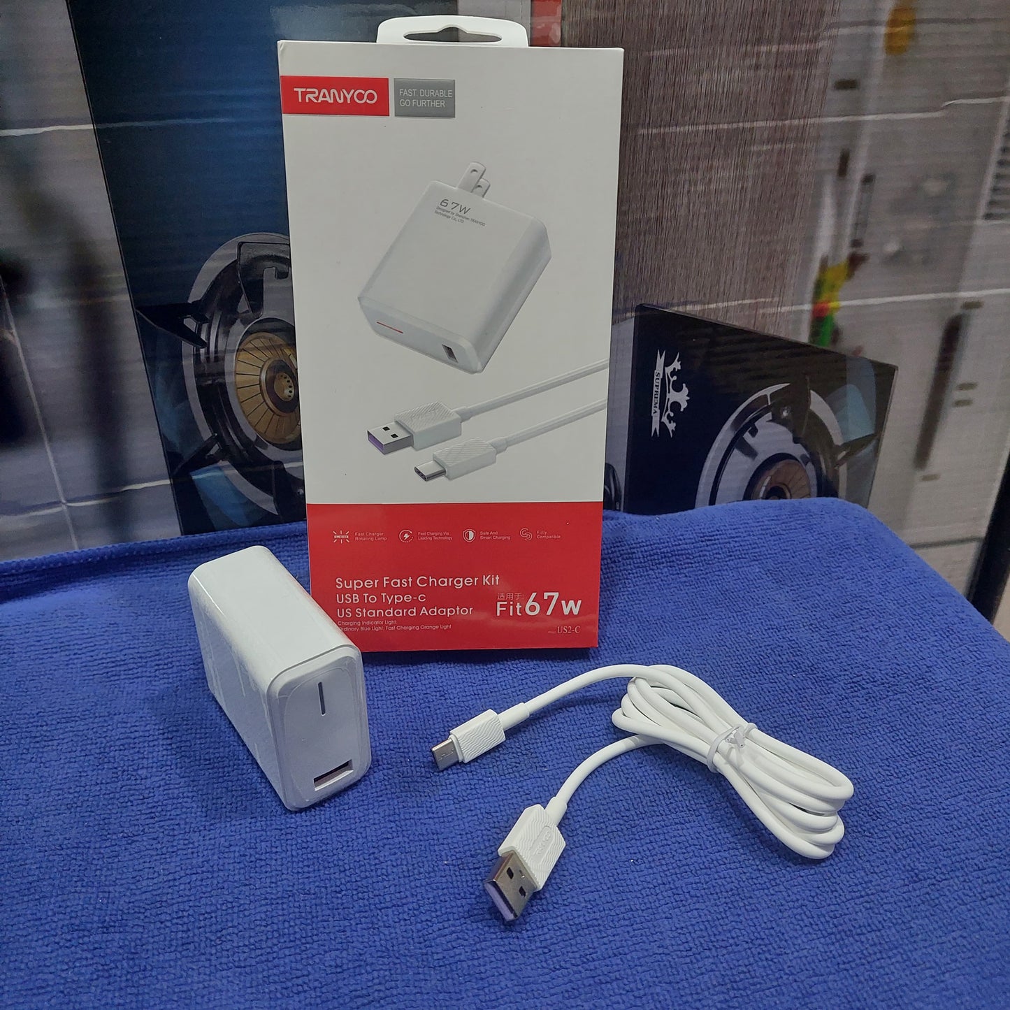 Cargador tipo C 67W - Cod : 02