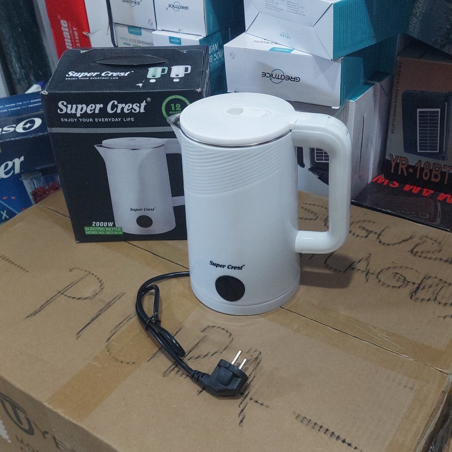 Hervidor electrico 2.3L blanco COD:2365 - Cod : 02