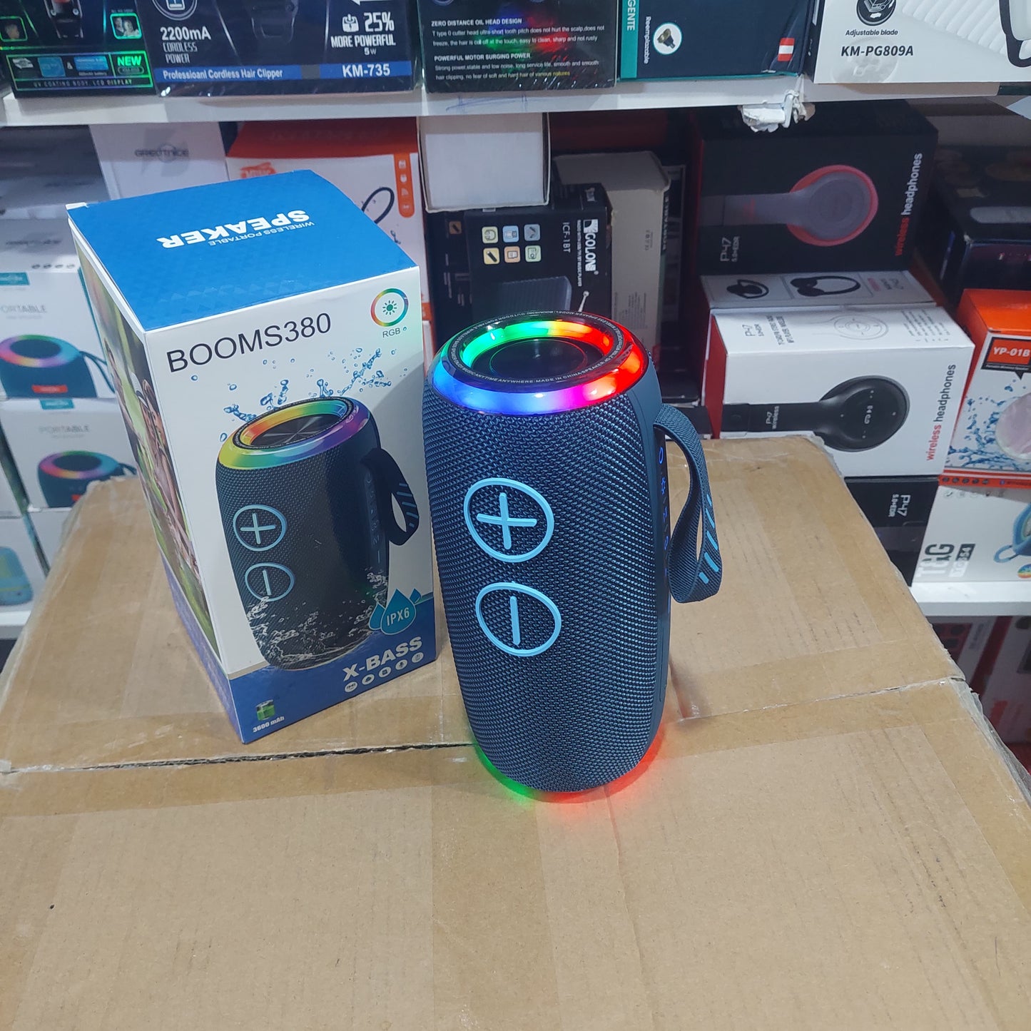 Parlante boom Bluetooth COD:2369 - Cod : 02