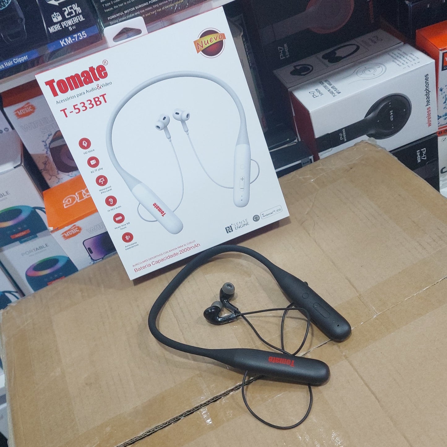 Audifonos Bluetooth de cuello profesional COD:2370 - Cod : 02