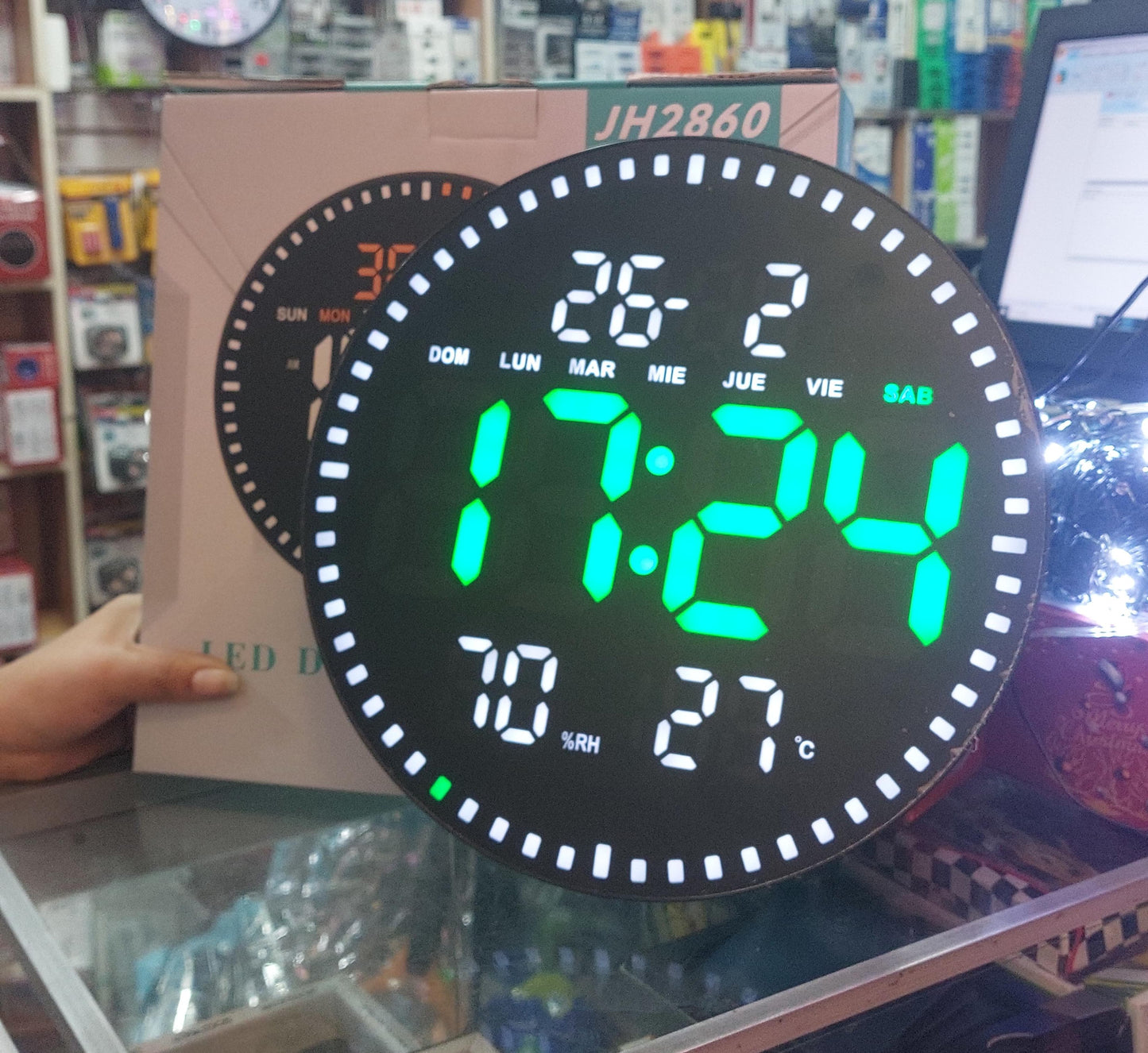 Reloj digital de pared COD:2431 - Cod : 03