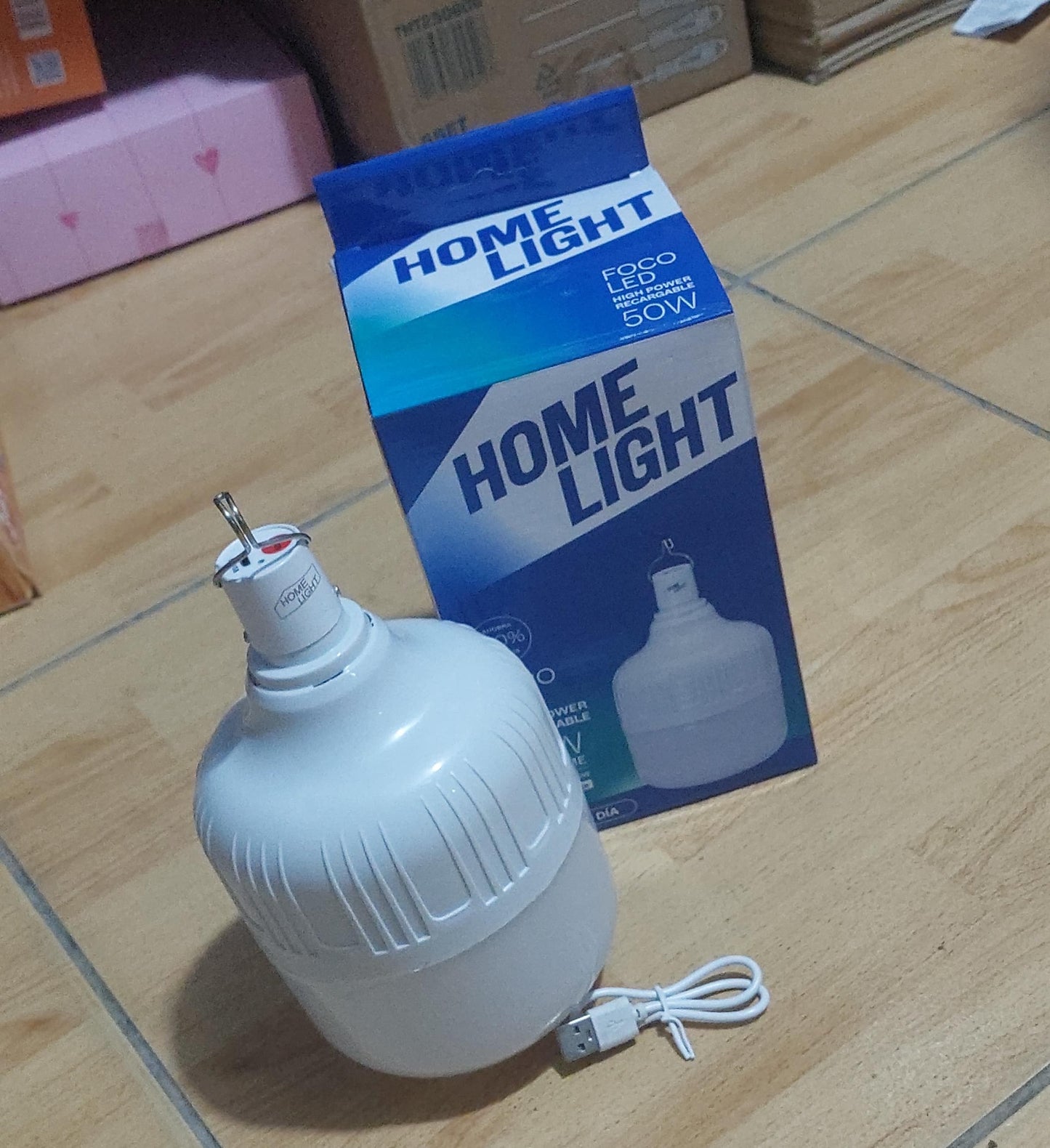 Foco recargable 50W COD:2496 - Cod : 04