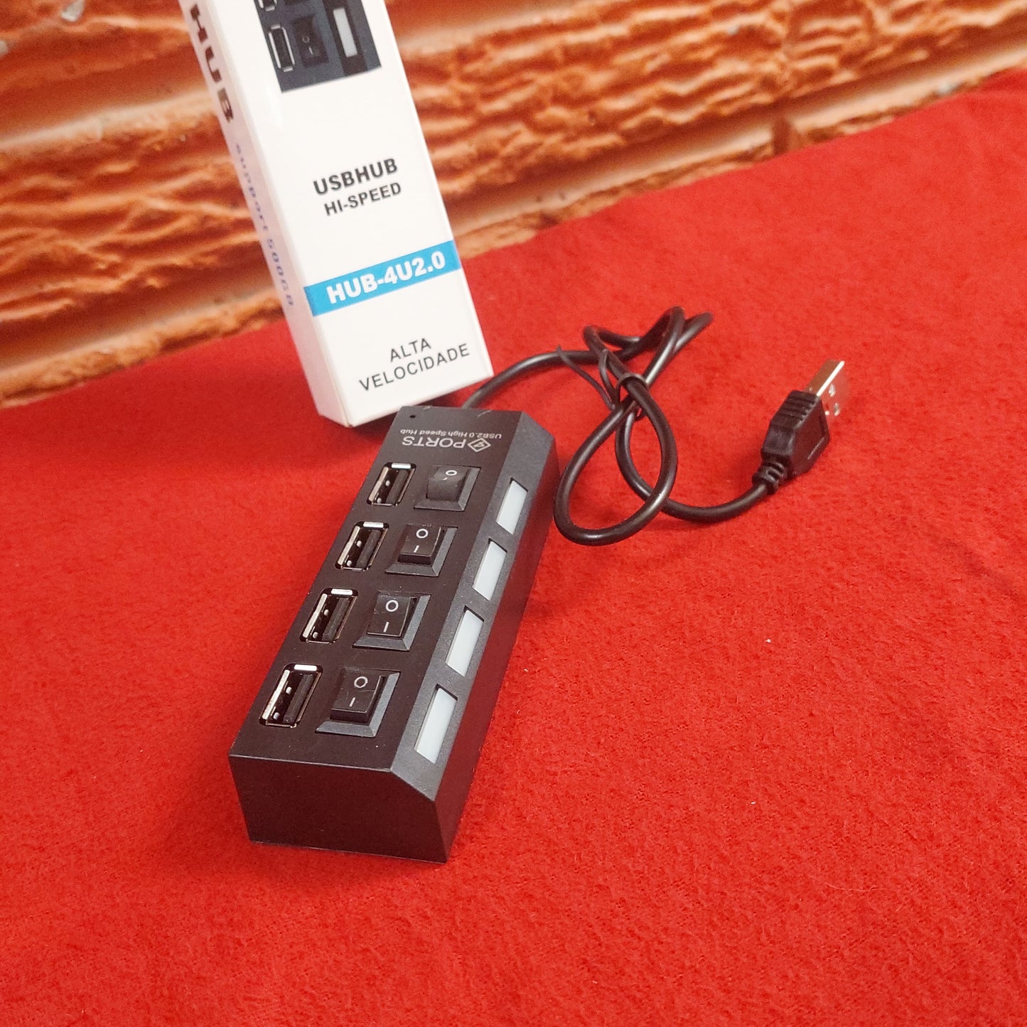 Hub usb 4 entradas COD:6073 - Cod : 03