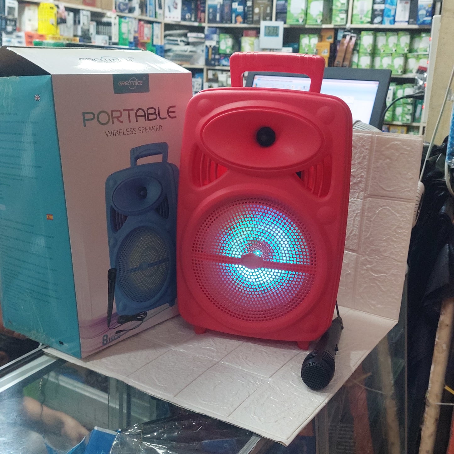 Parlante Bluetooth con micrófono COD:6084 - Cod : 03