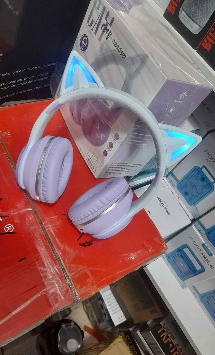 Audífonos Bluetooth Gato - Cod : 02