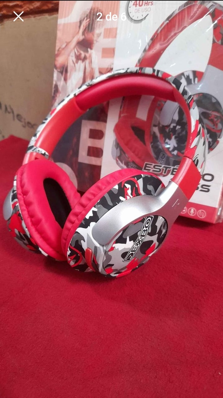 Audífonos Bluetooth tipo Vincha - Cod : 03