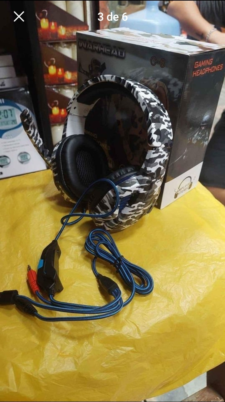 Audífonos Gamer - COD : 01