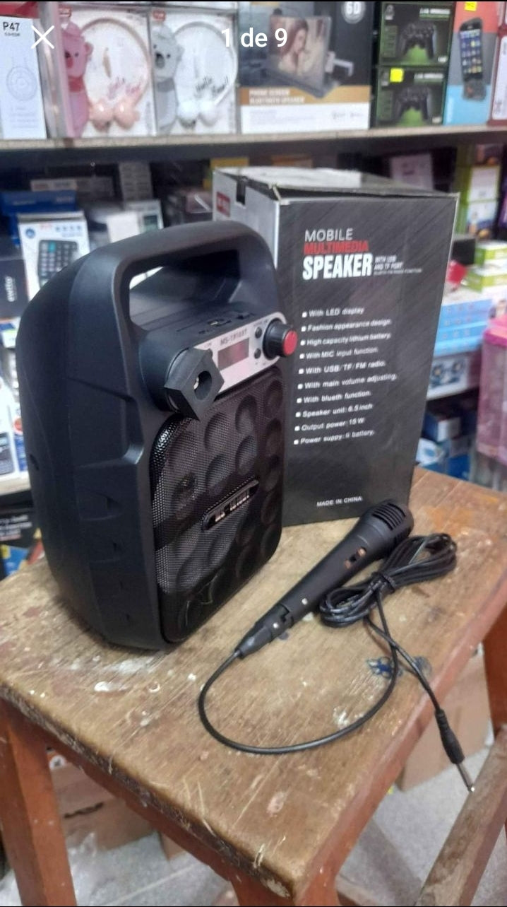 Parlante Bluetooth con microfono - COD : 01