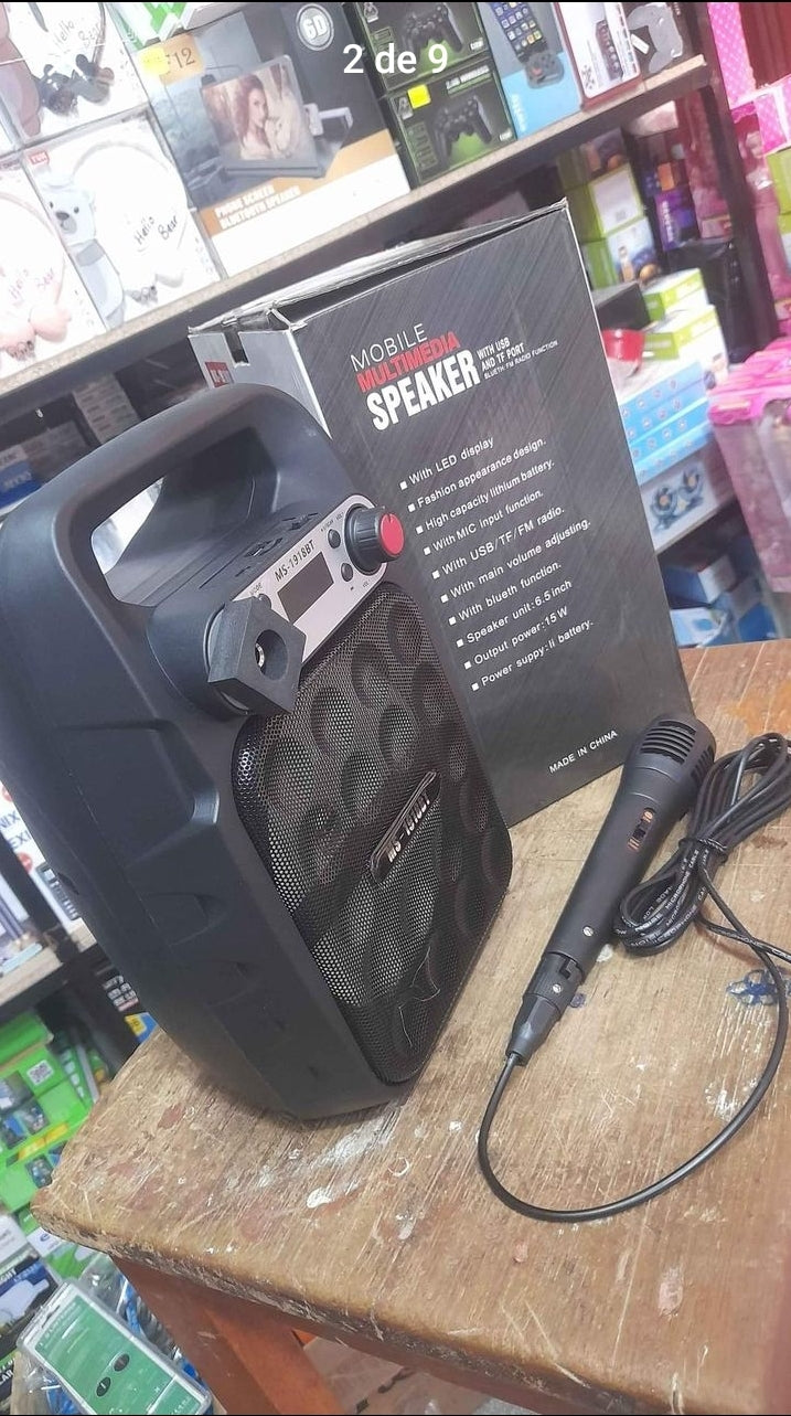 Parlante Bluetooth con microfono - COD : 01