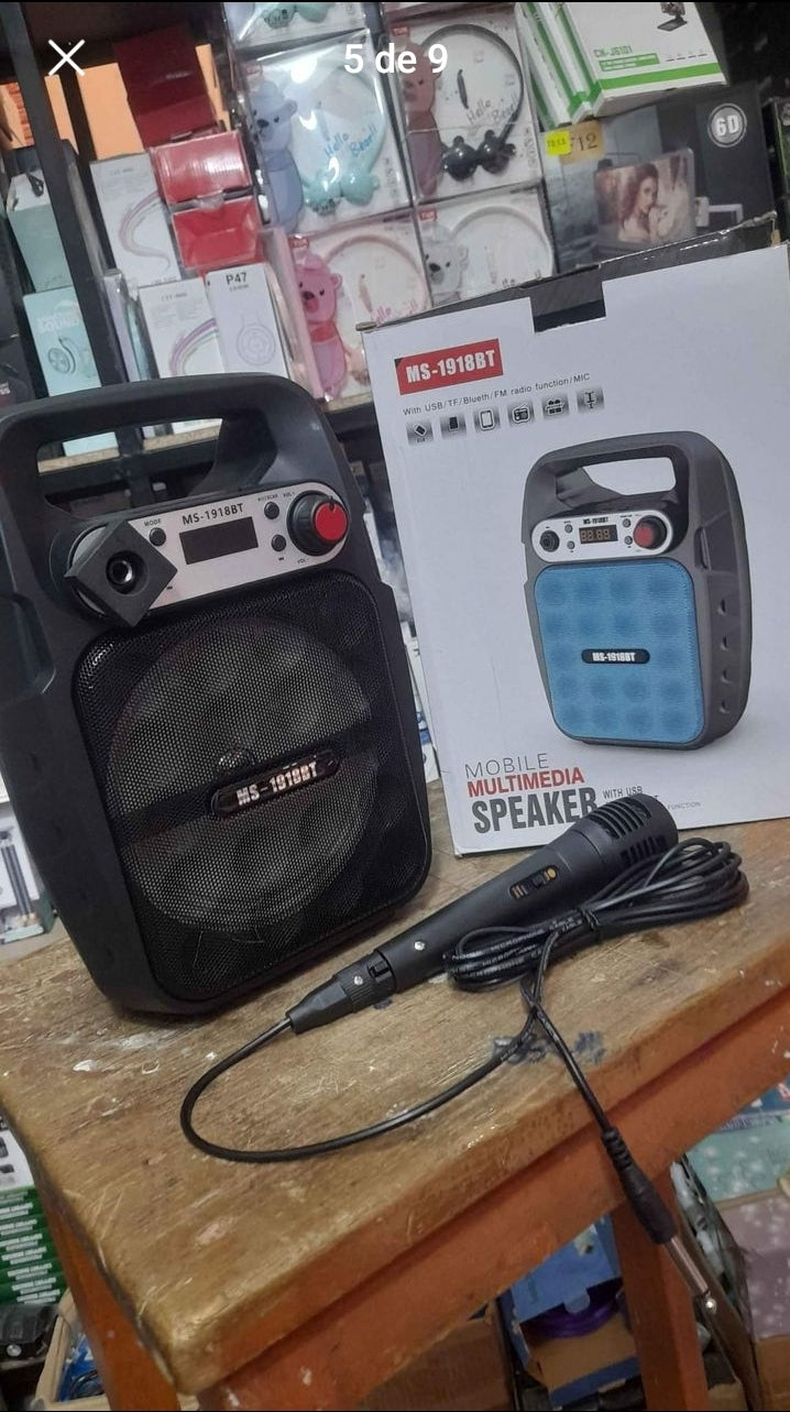 Parlante Bluetooth con microfono - COD : 01