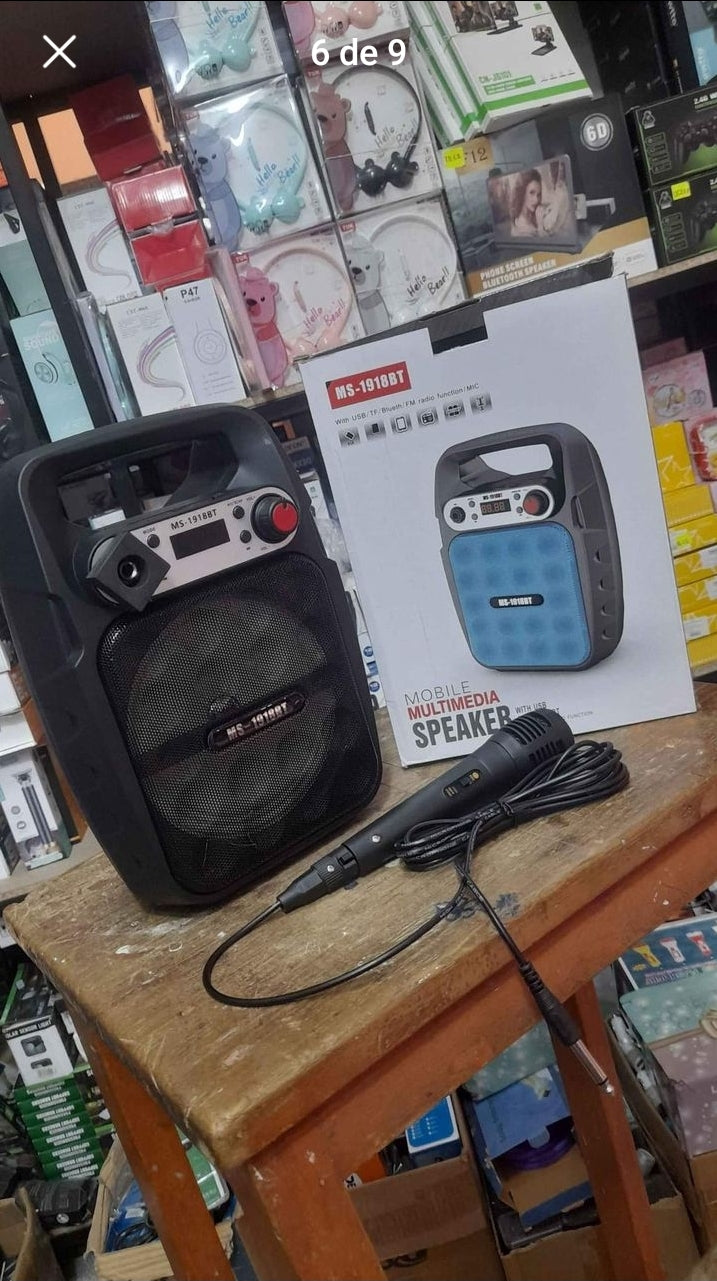 Parlante Bluetooth con microfono - COD : 01
