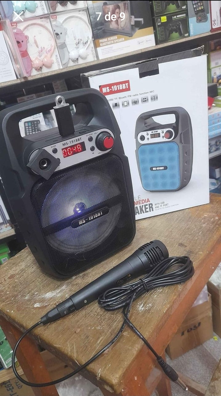 Parlante Bluetooth con microfono - COD : 01
