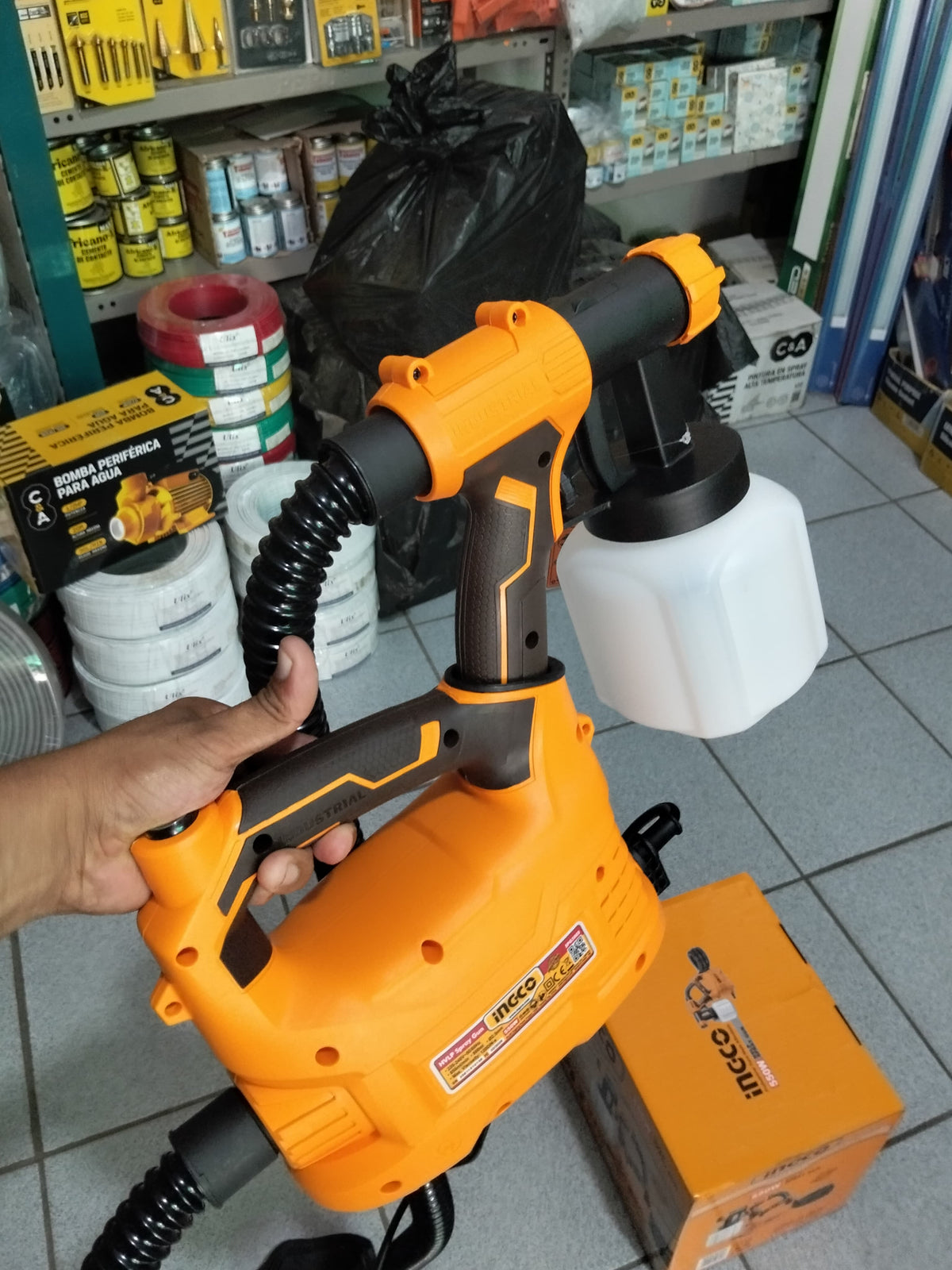 Pulverizador profesional para pintar Cod:3052 driver:04