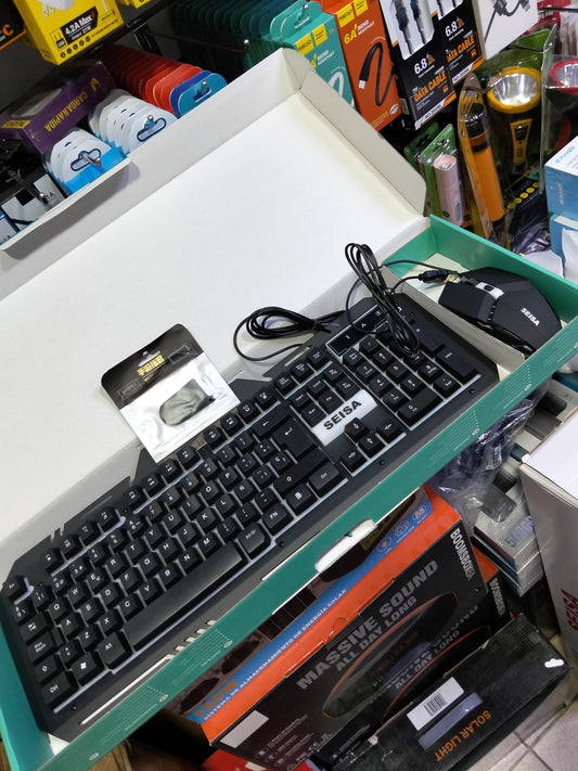 Teclado gamer con mouse gamer cod: 1473 driver:02