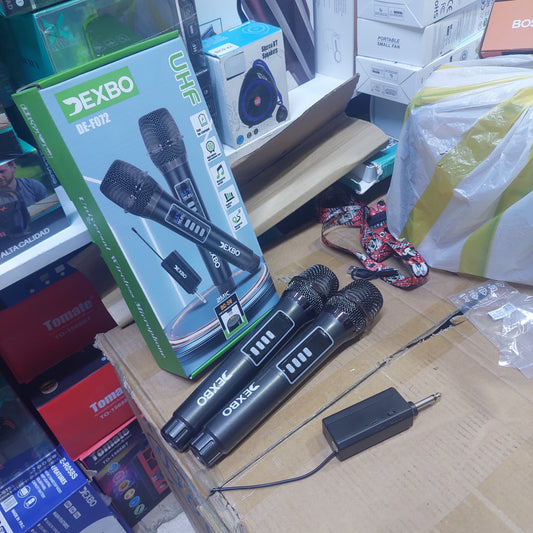 Microfono inalambrico pack x 2 Cod:1178 driver :02