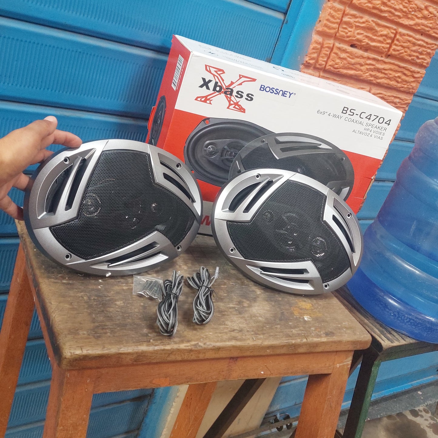 Parlante ovalado para auto Cod:1214 driver :03