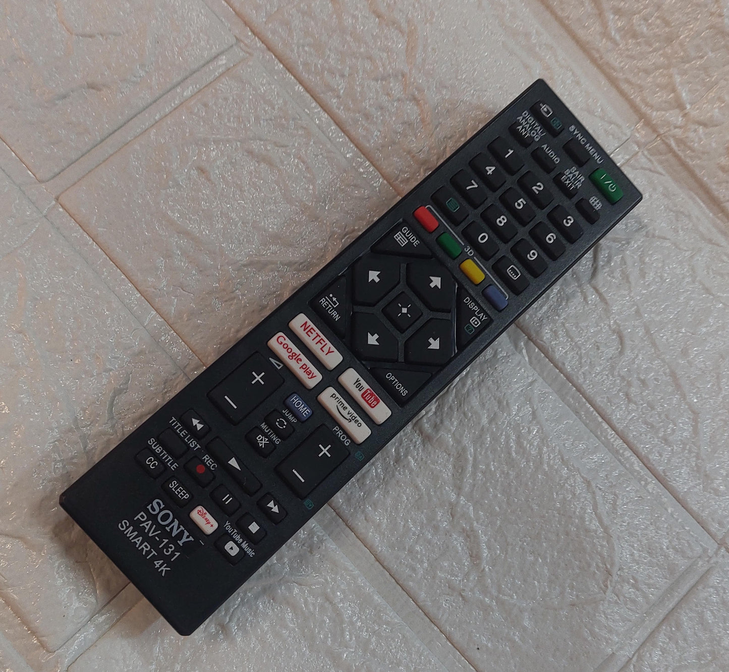 Control remoto Sony TV COD:8084 COD:03