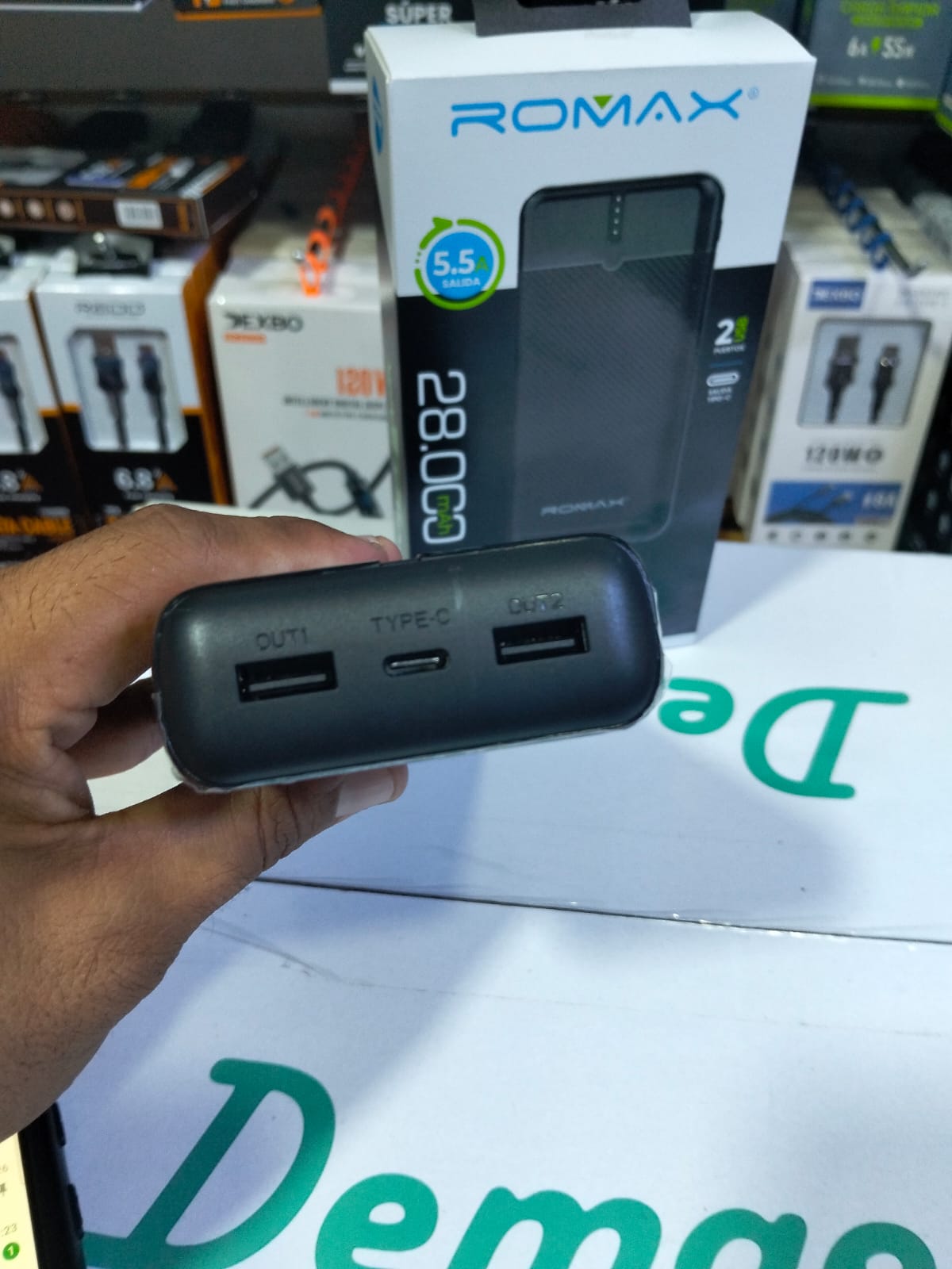 Bateria portatil 28000mah cod:1249 driver:02