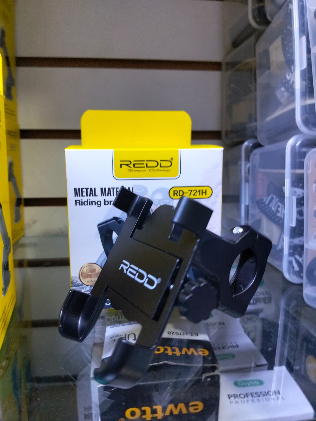 Soporte de celular metálico para moto cod:1249 driver :02