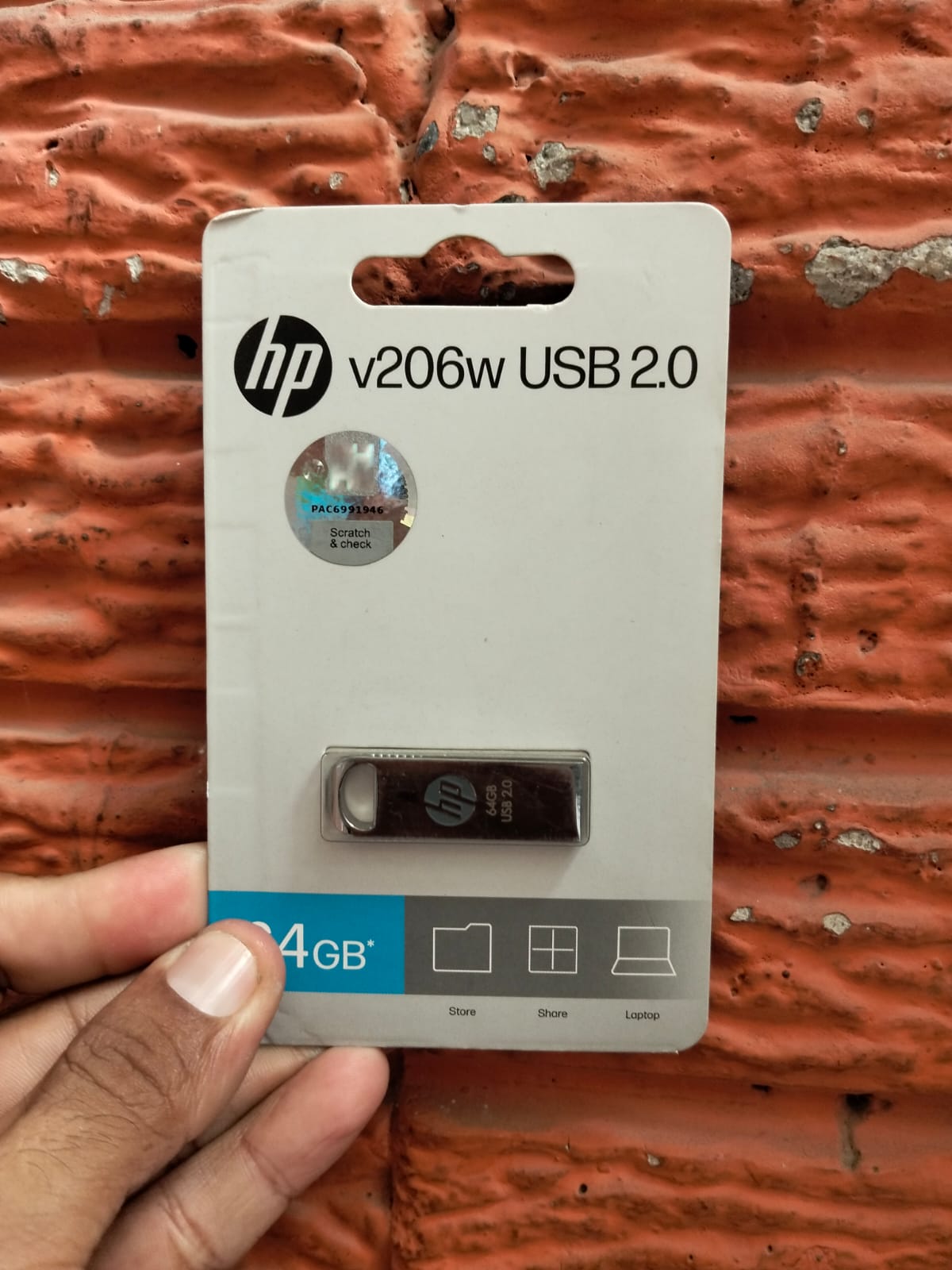 Memoria USB 64GB Cod:1255 driver:03