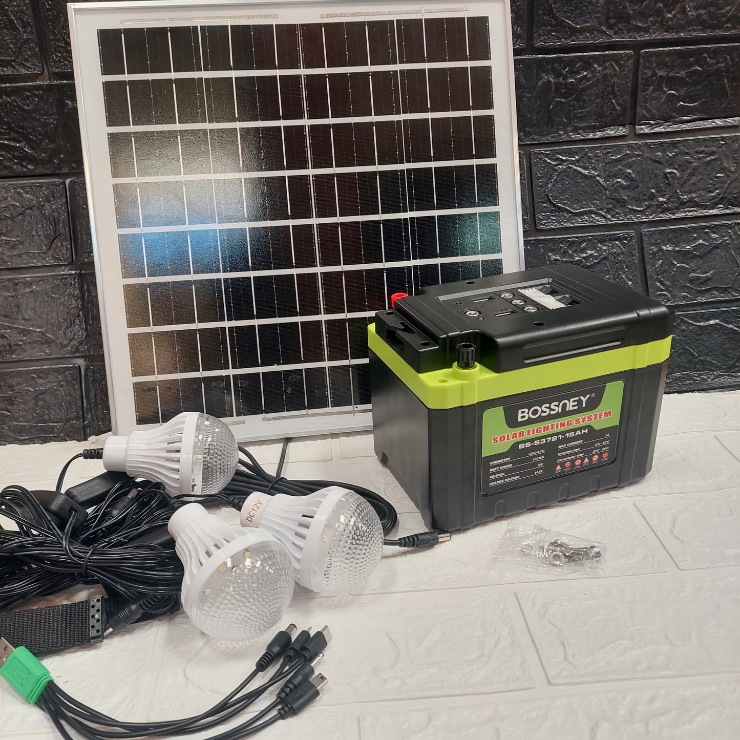 Kit solar con panel solar Cod:5040 Driver :01