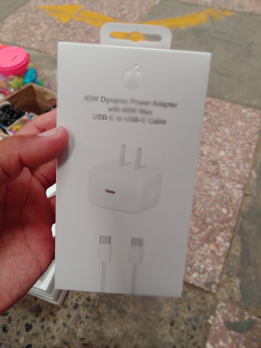 Cargador iPhone 40W tipo C Cod:1461 driver :01