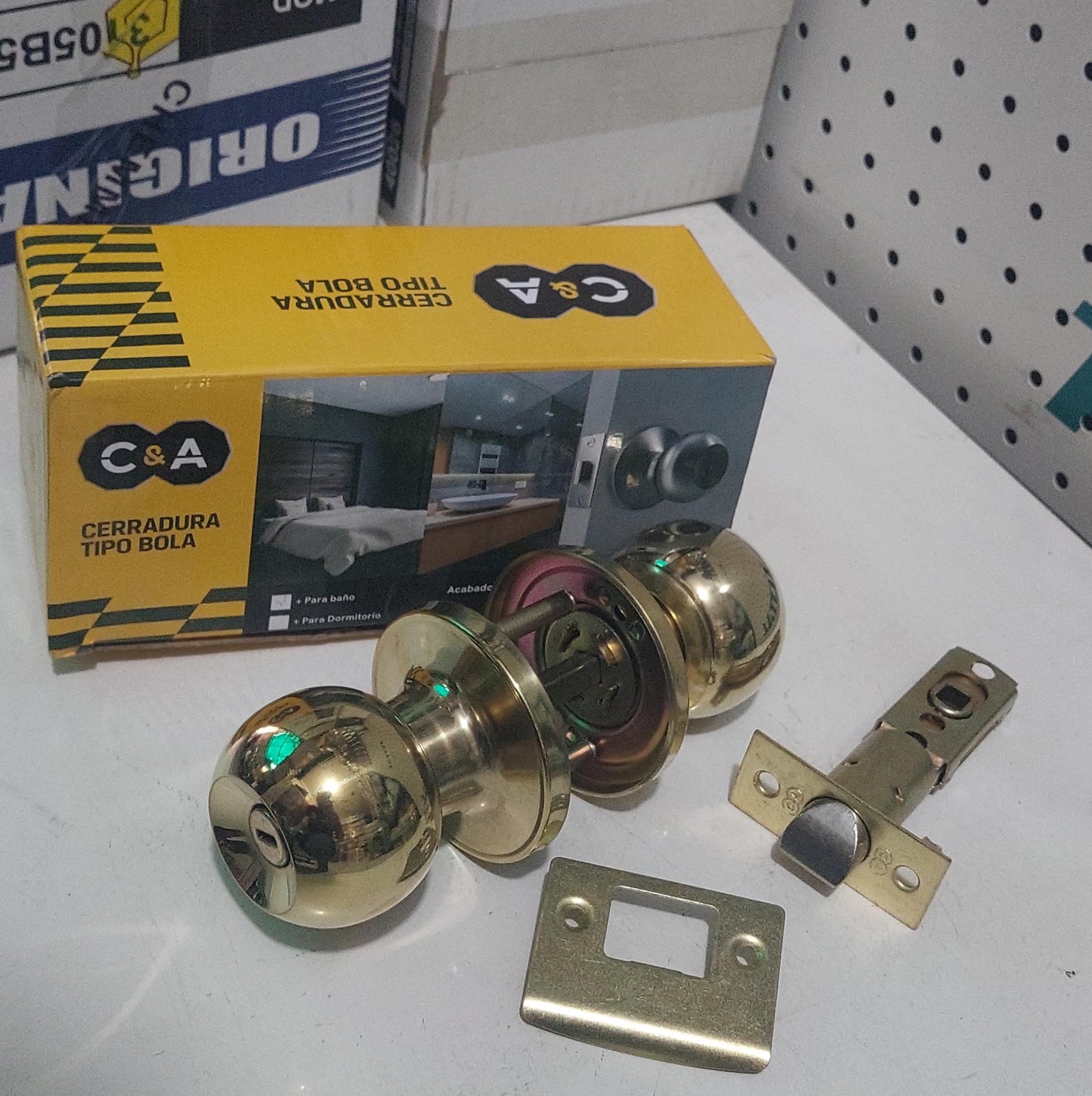 Chapa cilindrica para baño /cuarto COD:1074 COD:04