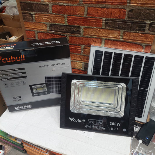 Reflector 300W led con panel solar Cod:4466 Driver :01