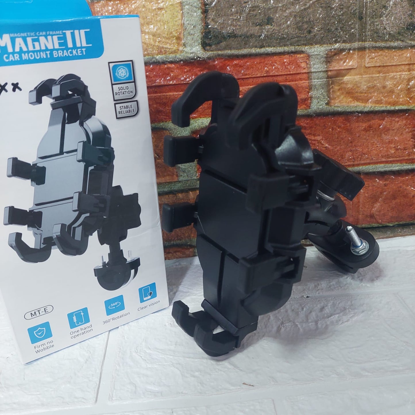 Soporte de celular 8 pines para timon de moto Cod:5006 Driver:01