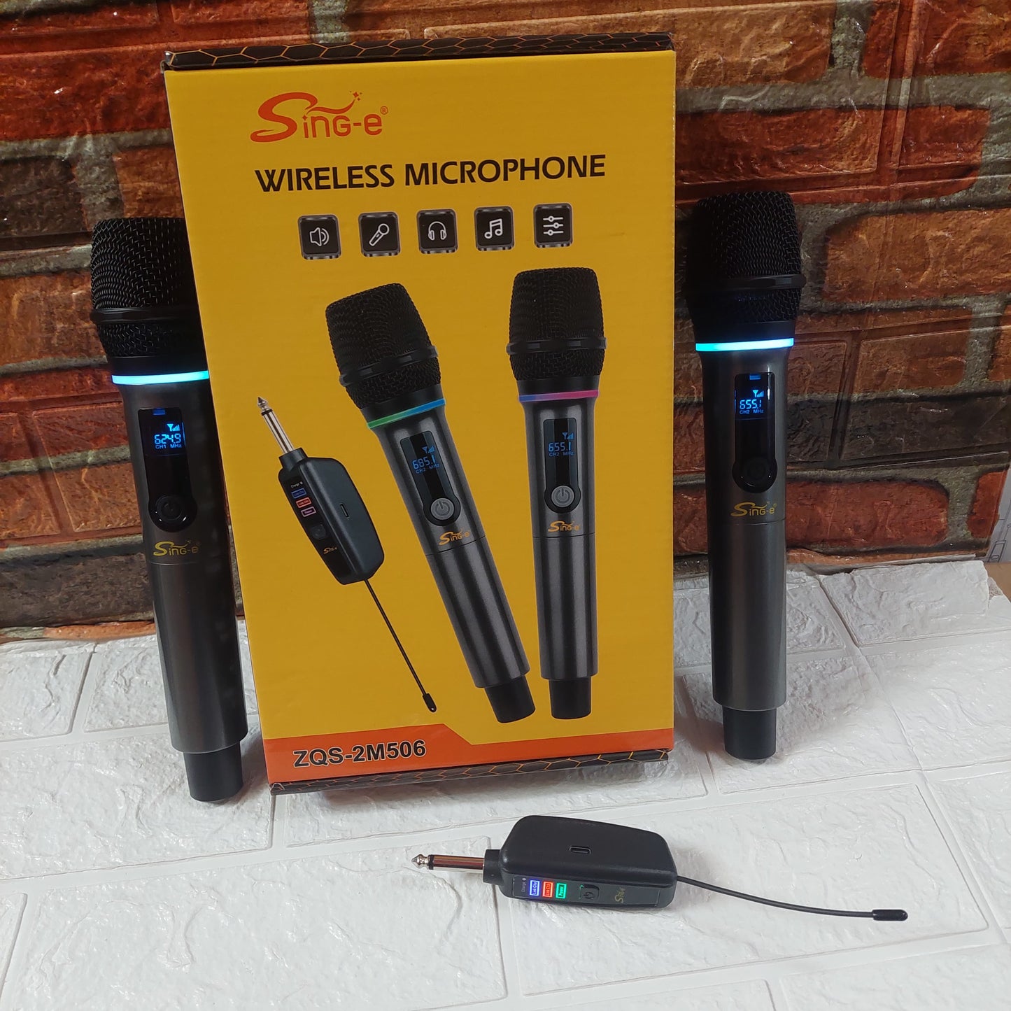 Microfonos Inalambrico pack x 2 Cod:3357 Driver 03