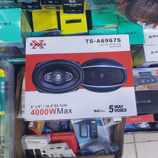 Parlantes ovalados Carro/moto Cod:6060 driver :02