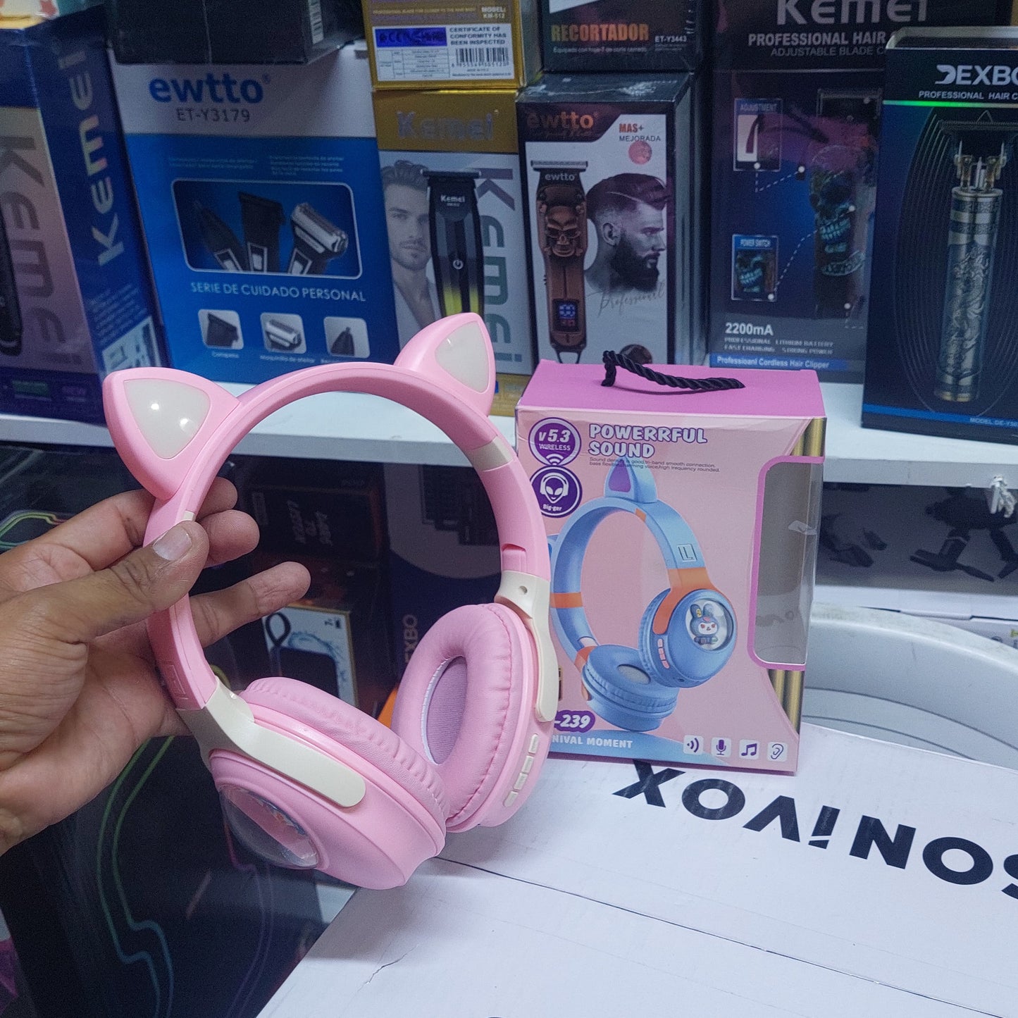 Audifonos bluetooth vincha Cod:6074 driver :02