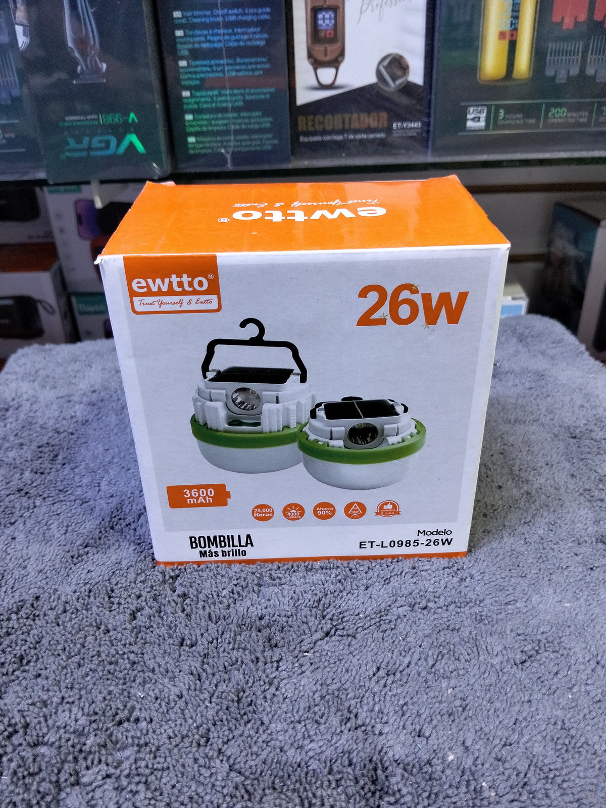 Foco recargable 26W COD:3043 driver:02