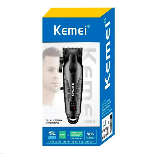 Maquina de cortar cabello inalambrica Kemei Cod:3198 Driver:02