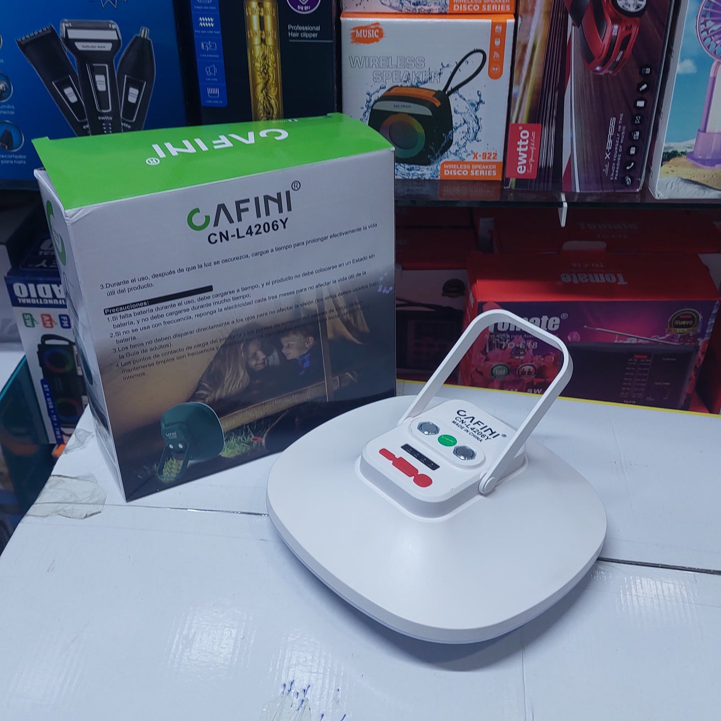 Foco recargable 33W COD:1057. COD:02