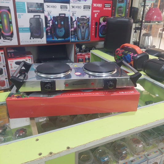 cocina electrica 2 hornillas Cod:6016 driver :05