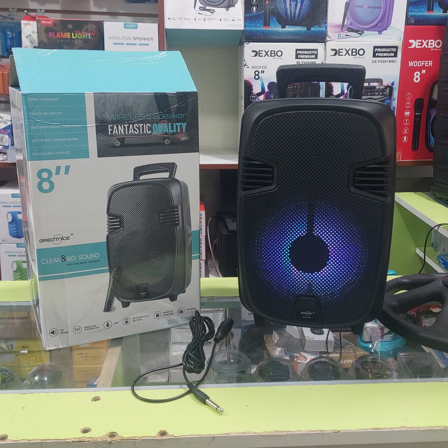 Parlante Bluetooth con microfono Cod:6089 driver:05