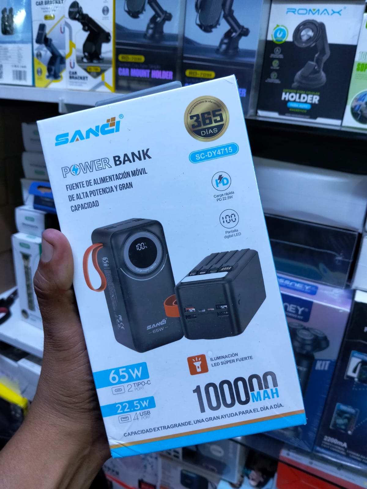 Bateria portatil 10000mah SANCI COD:1427 driver:02