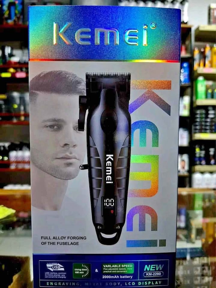 Máquina Clipper Profesional Inalámbrica Kemei KM-2290 COD:02
