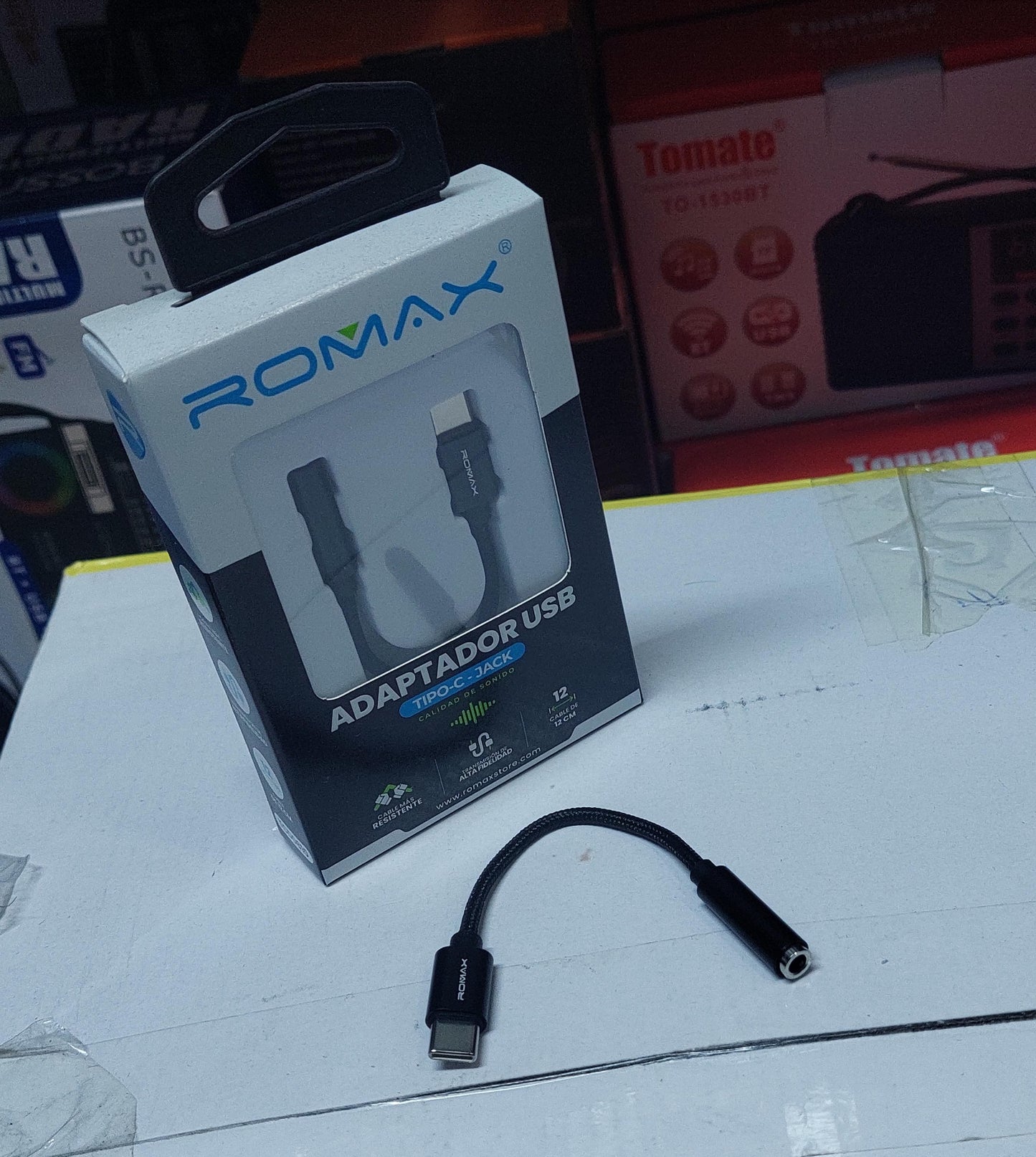 Cable adaptador tipo c a plus COD:1051 COD:02