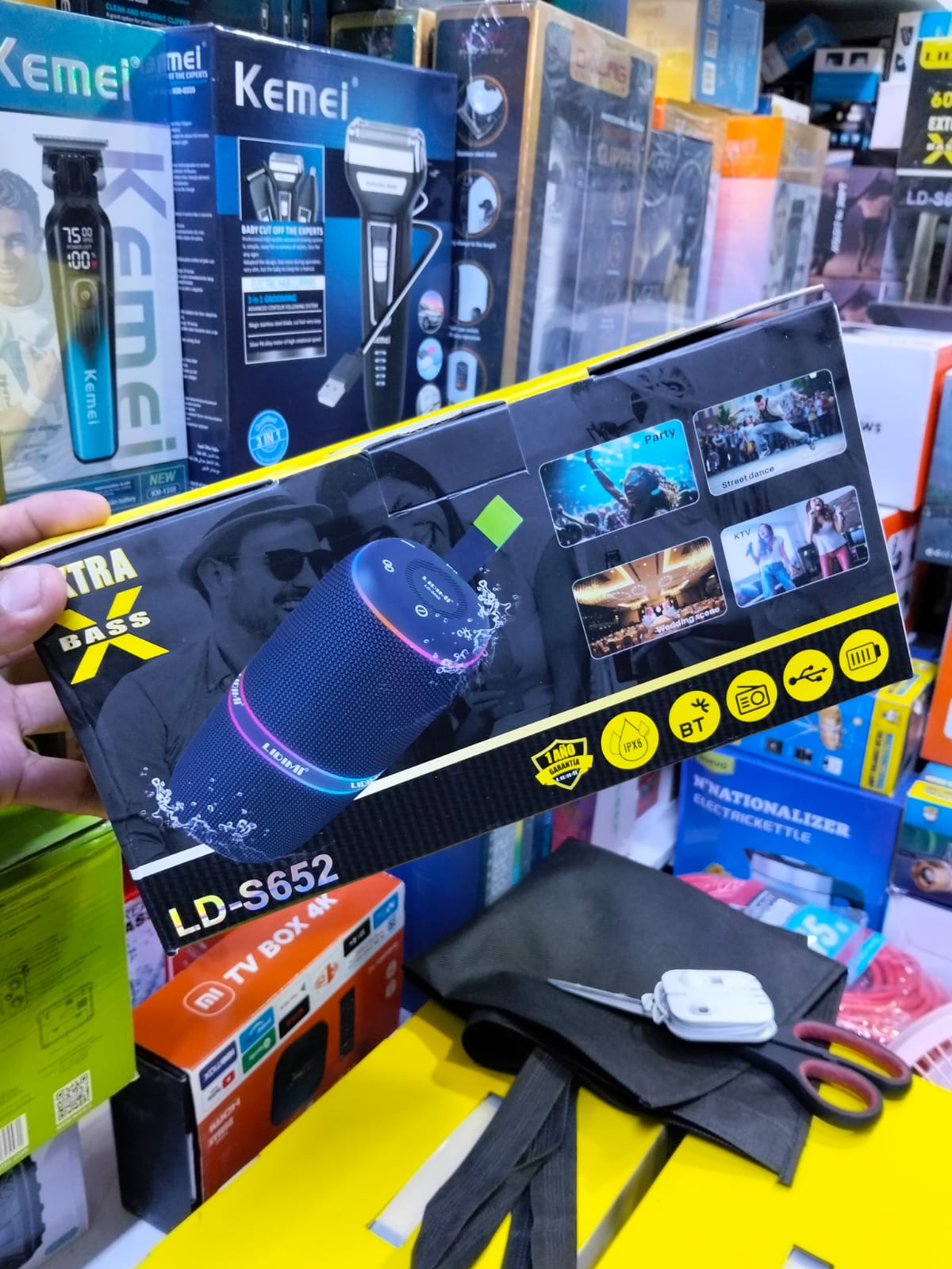 Parlante Bluetooth 30w Lidimi Cod:1217 driver:02